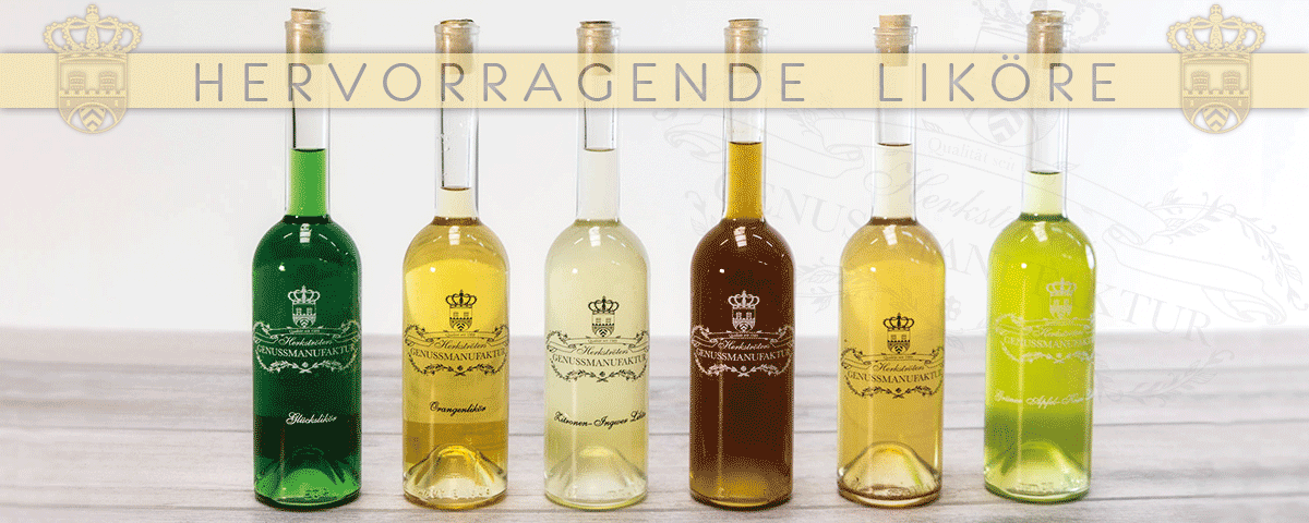 Hervorragende Liköre